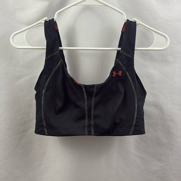 Under Armour Sports Bra Heat Gear 34D Black - Picture 1 of 11